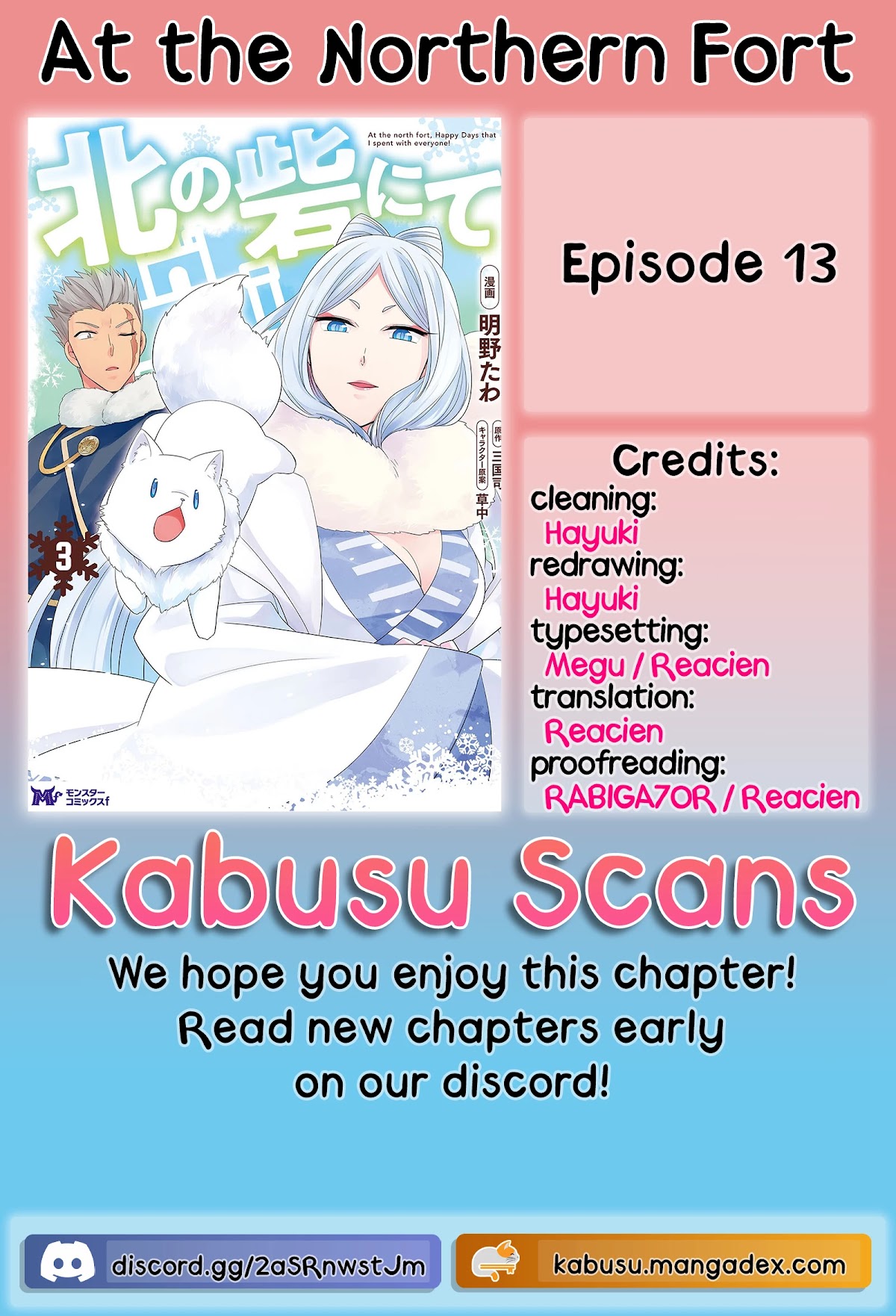 At the North Fort, Happy Days That I Spend With Everyone! Chapter 13 page 1 - Chapter 13