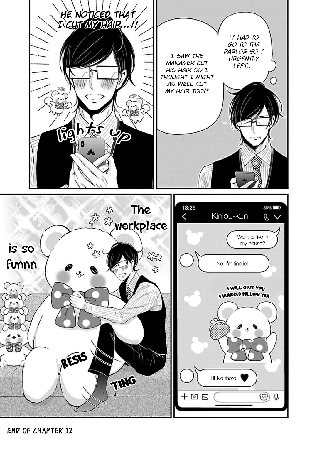 Atarashii Joushi wa Dotennen Chapter 12 page 8 - Chapter 12