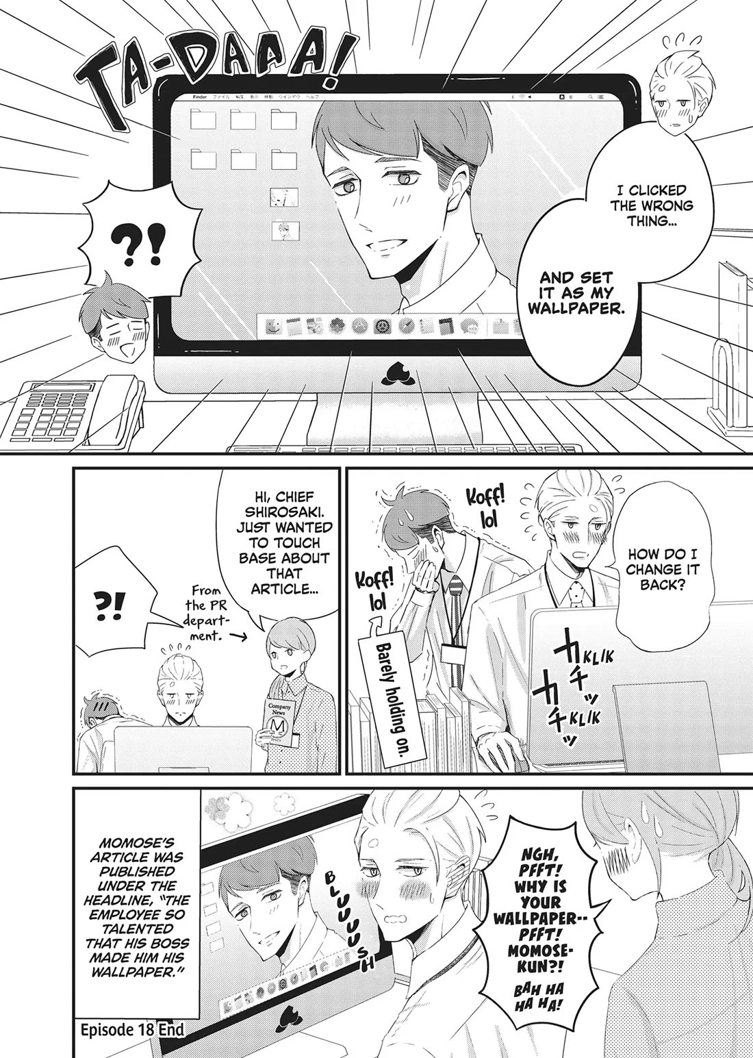 Atarashii Joushi wa Dotennen Chapter 18 page 6 - Chapter 18