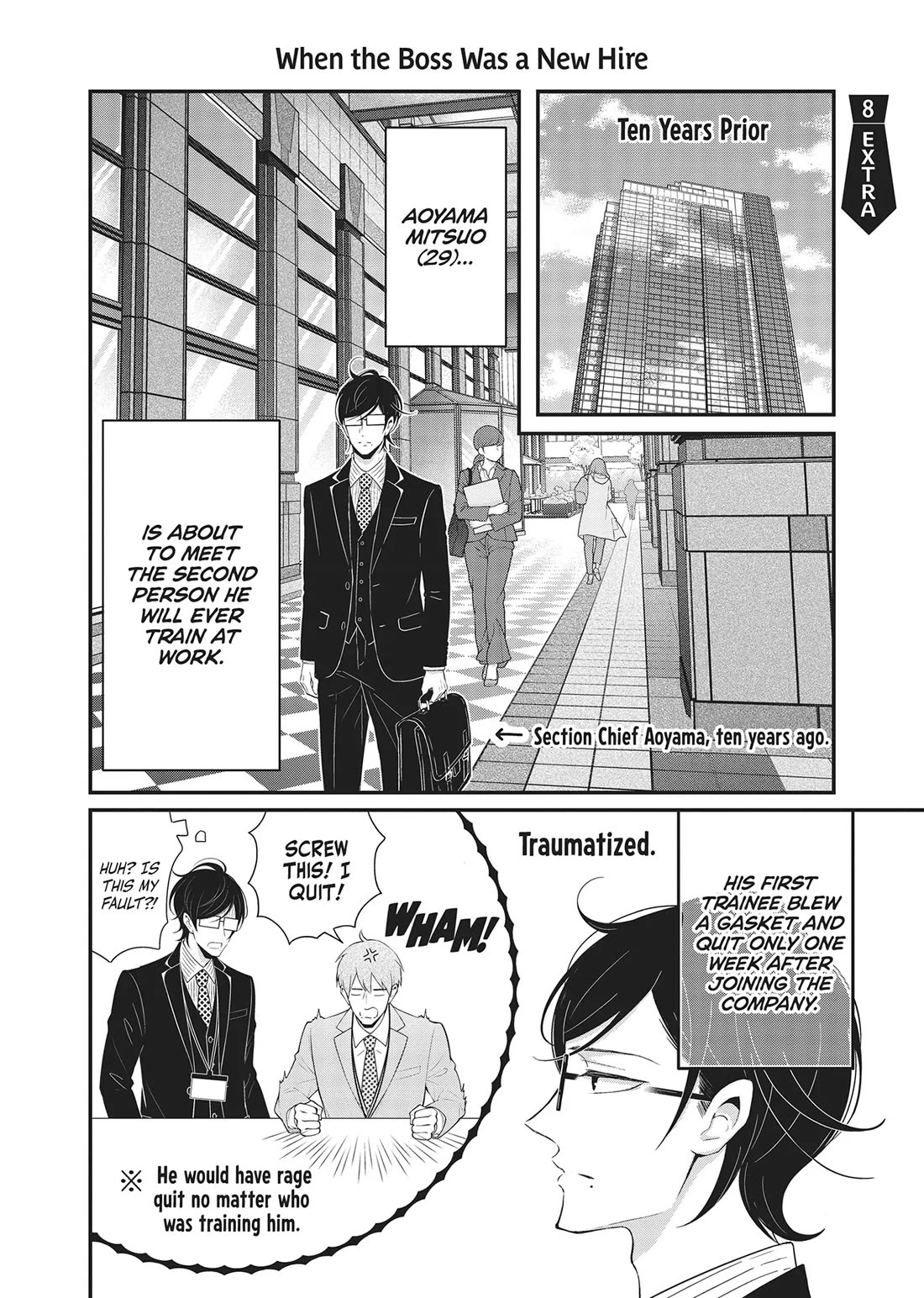 Atarashii Joushi wa Dotennen Chapter 18 page 7 - Chapter 18
