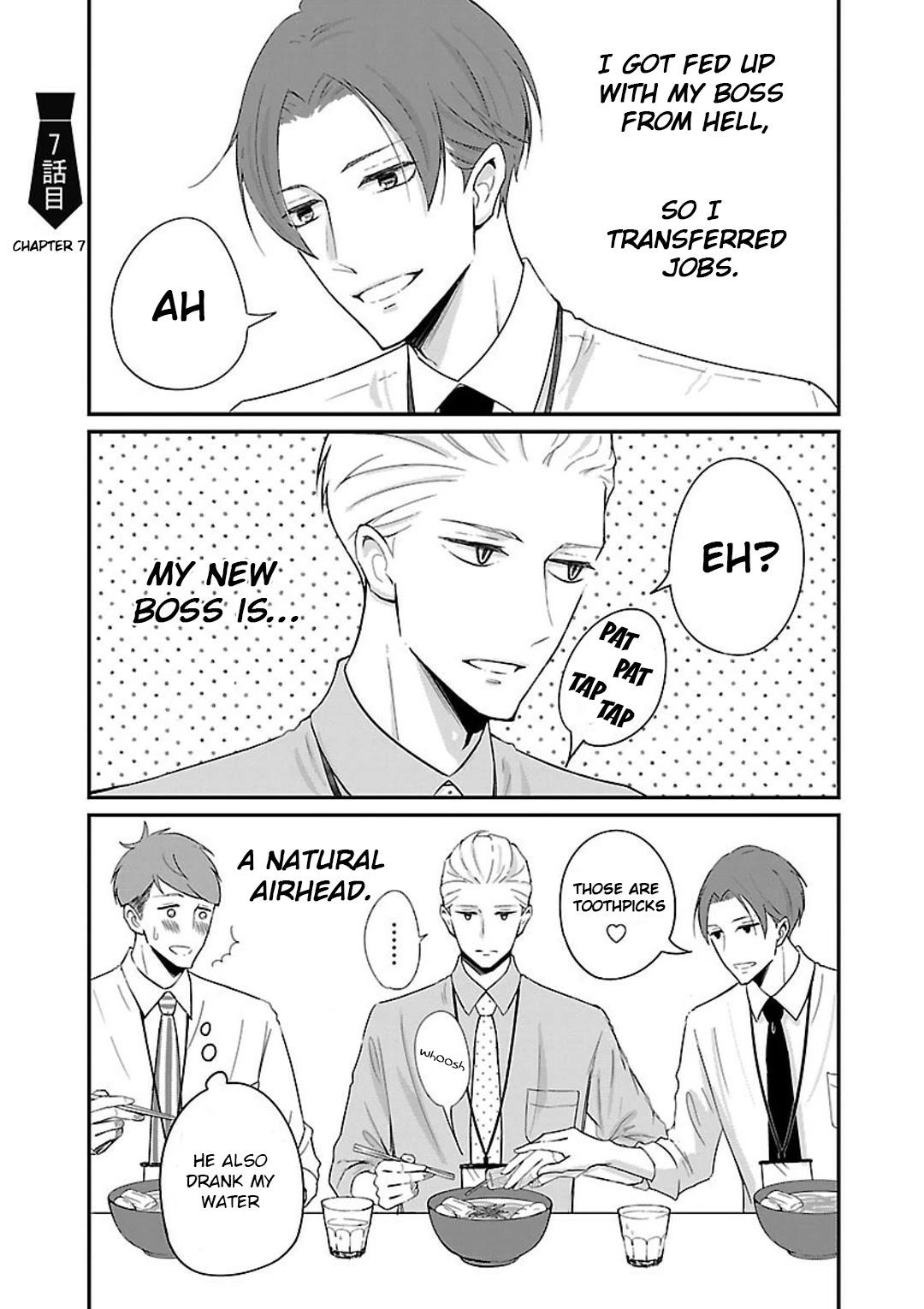 Atarashii Joushi wa Dotennen Chapter 7 page 3 - Chapter 7