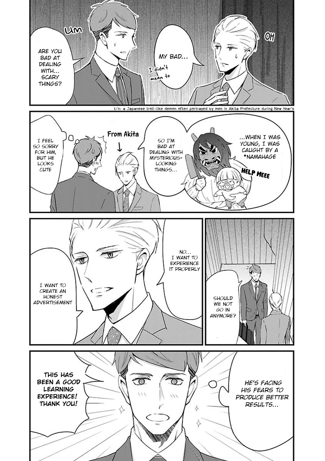 Atarashii Joushi wa Dotennen Chapter 8 page 6 - Chapter 8