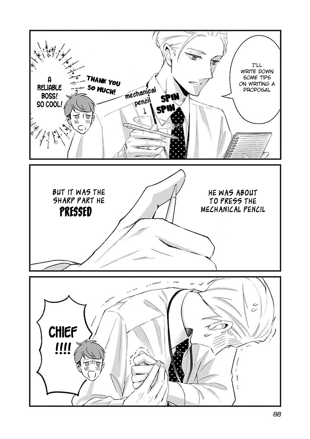 Atarashii Joushi wa Dotennen Chapter 9.1 page 10 - Chapter 9.1: Proposal