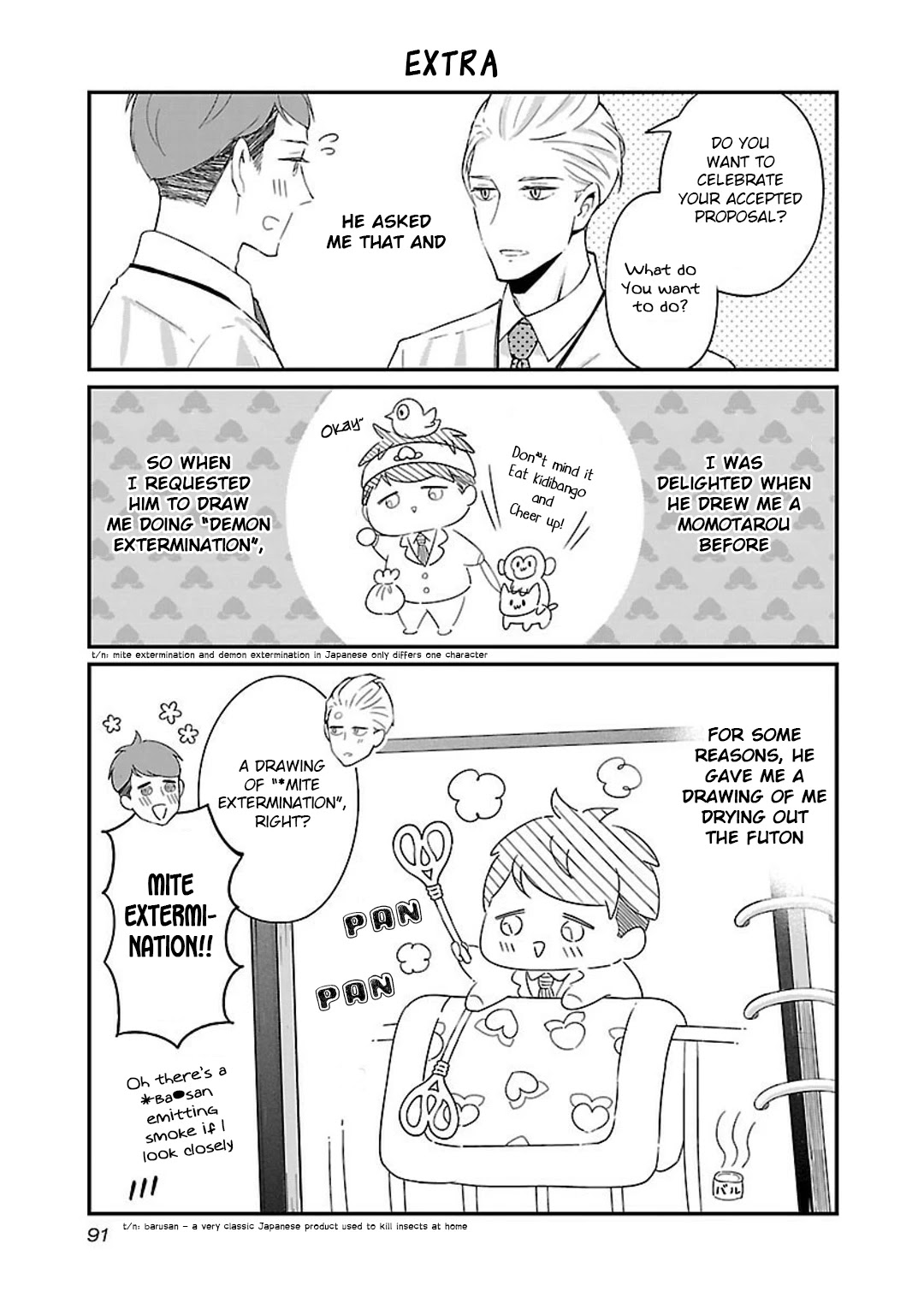 Atarashii Joushi wa Dotennen Chapter 9.1 page 13 - Chapter 9.1: Proposal
