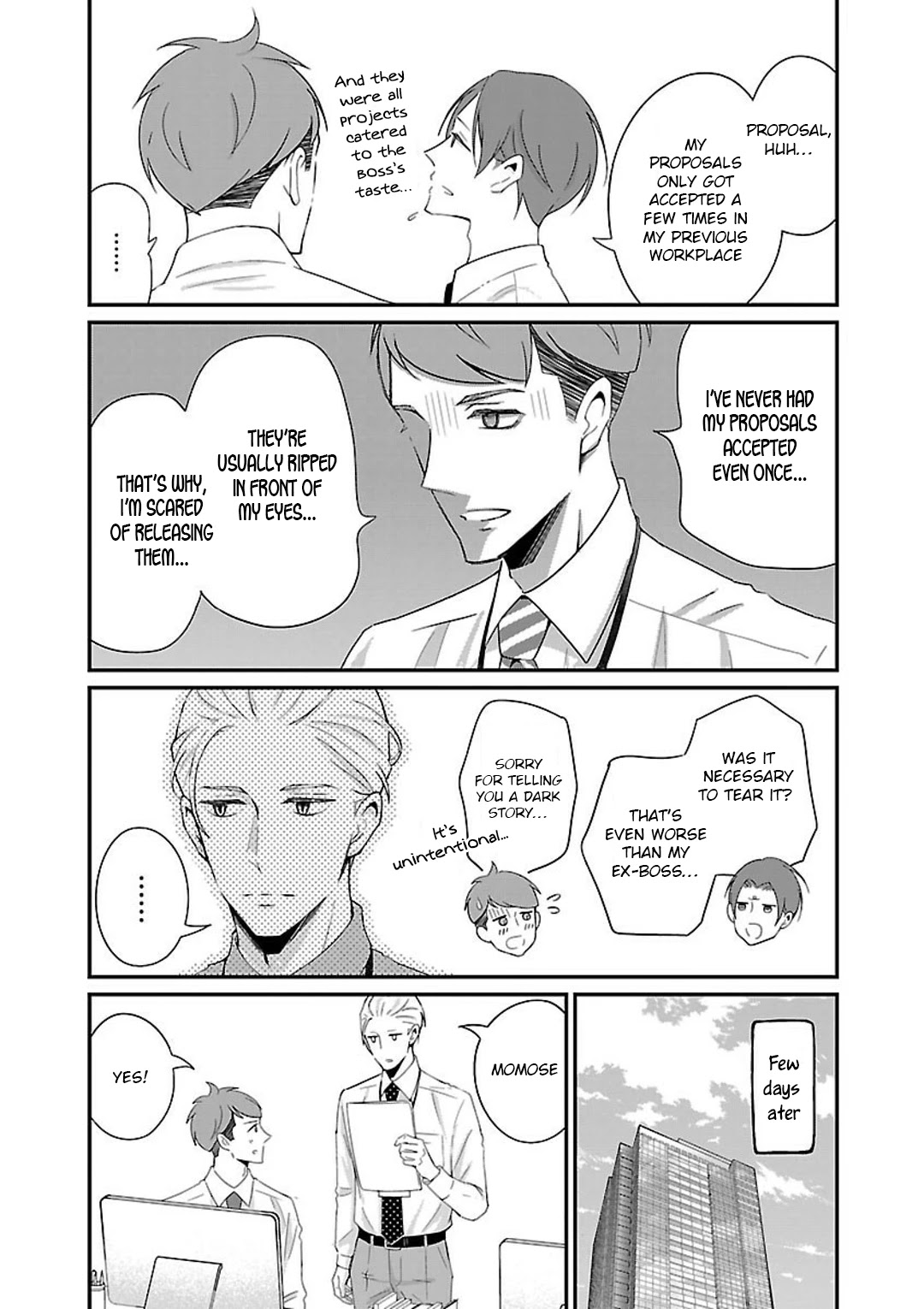 Atarashii Joushi wa Dotennen Chapter 9.1 page 5 - Chapter 9.1: Proposal