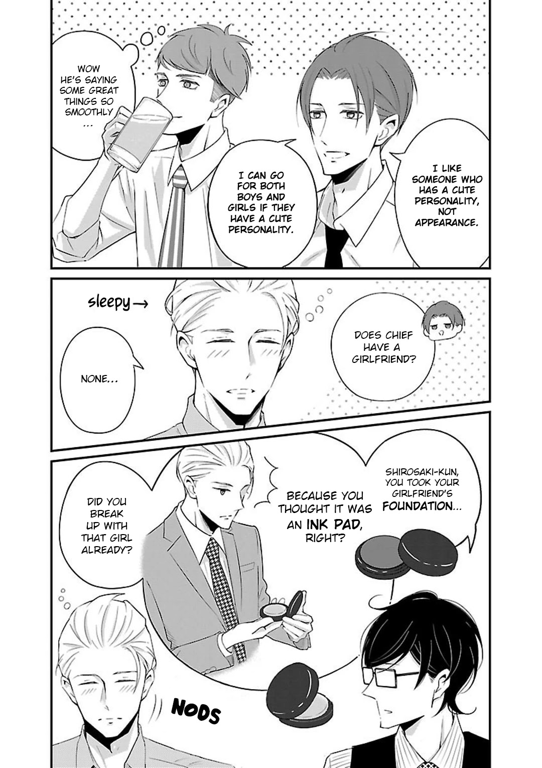 Atarashii Joushi wa Dotennen Chapter 9.2 page 10 - Chapter 9.2: Drinking Party