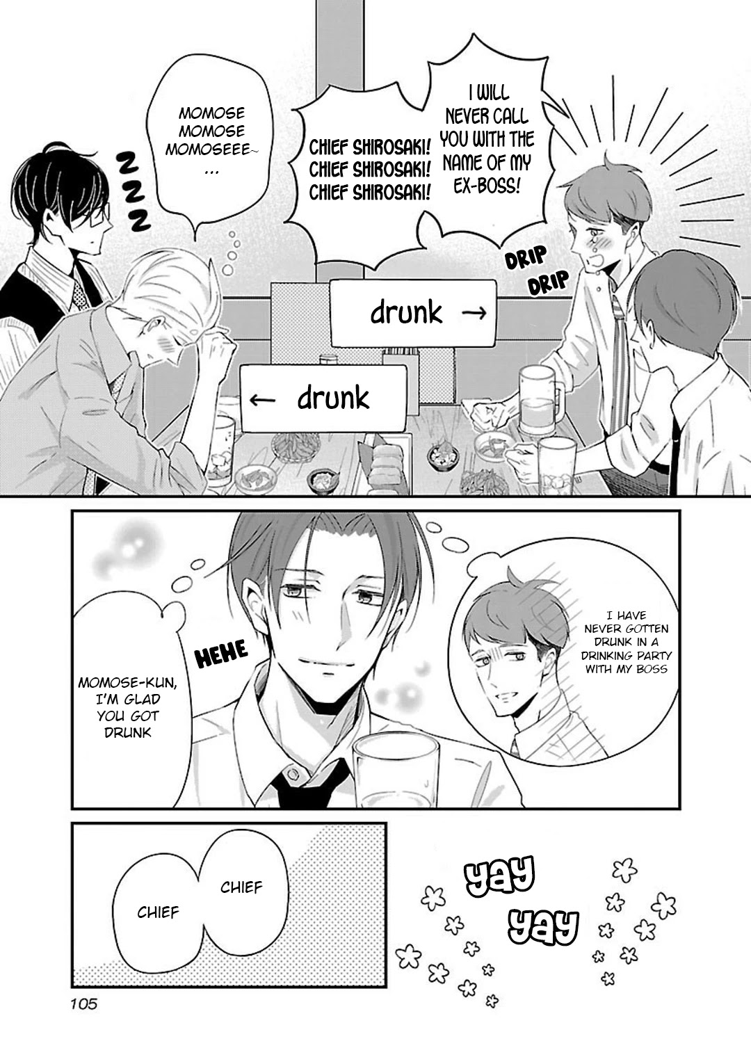 Atarashii Joushi wa Dotennen Chapter 9.2 page 13 - Chapter 9.2: Drinking Party