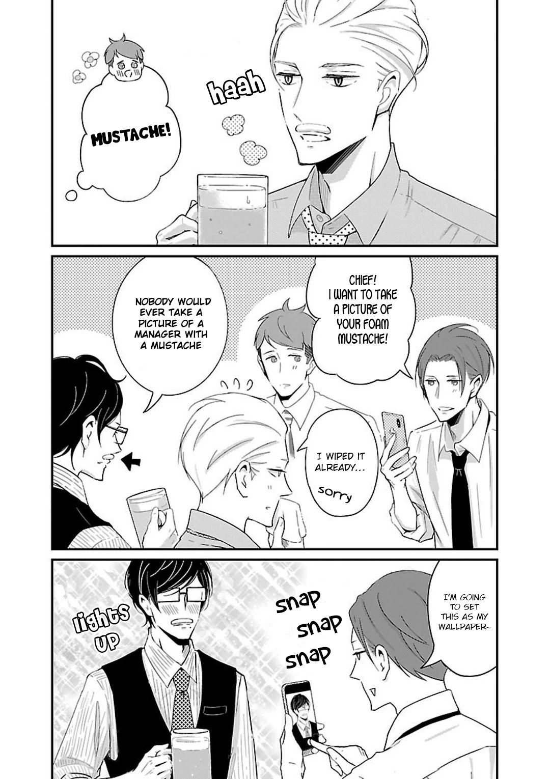 Atarashii Joushi wa Dotennen Chapter 9.2 page 8 - Chapter 9.2: Drinking Party