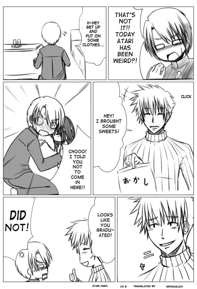 Atari Nikki - Onnanoko ni Nacchau Hanashi Chapter 6 page 4 - Chapter 6