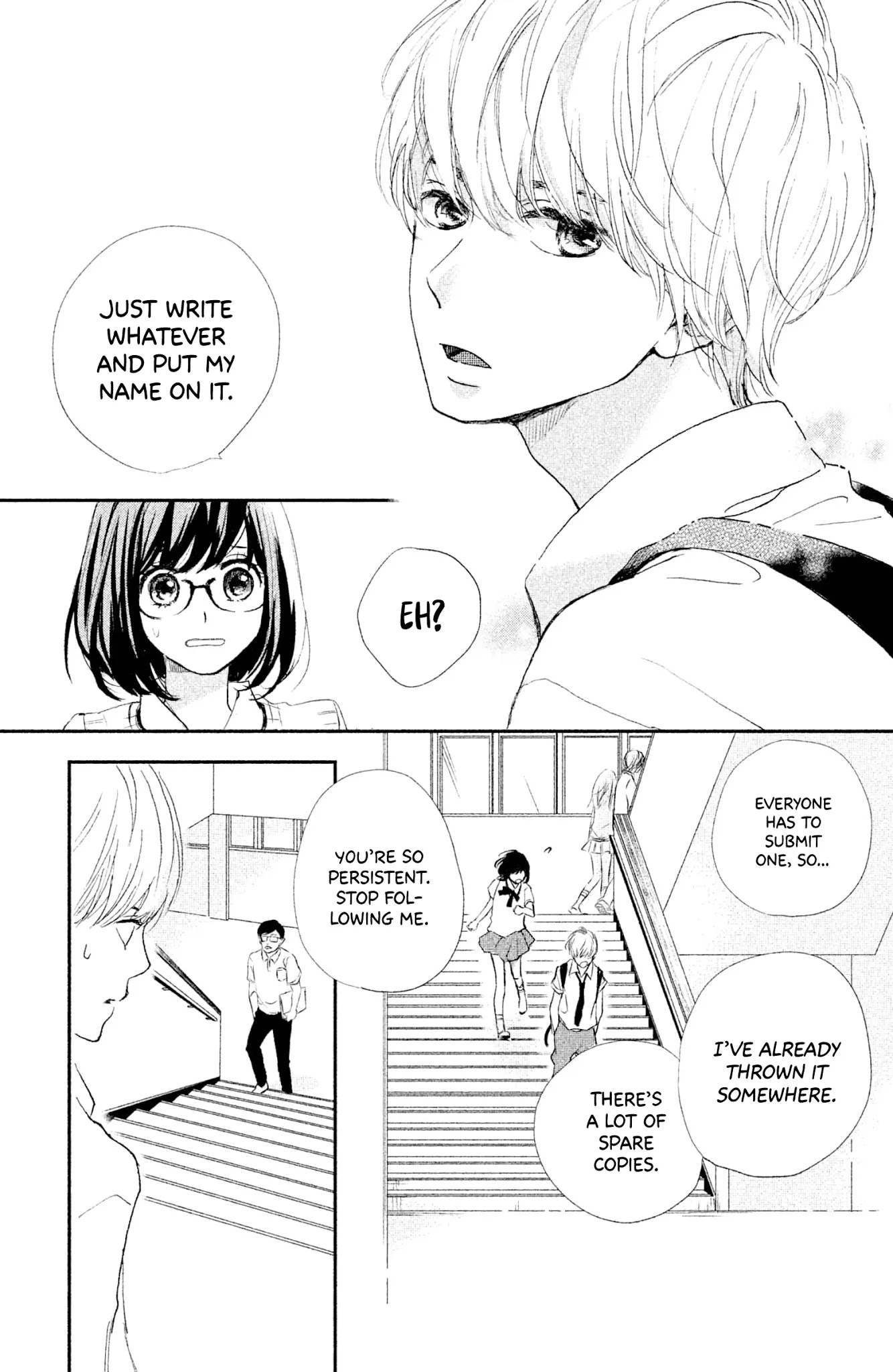 Atashi Kisushita Chapter 1 page 8 - Chapter 1: Kiss 1: You Know About Me