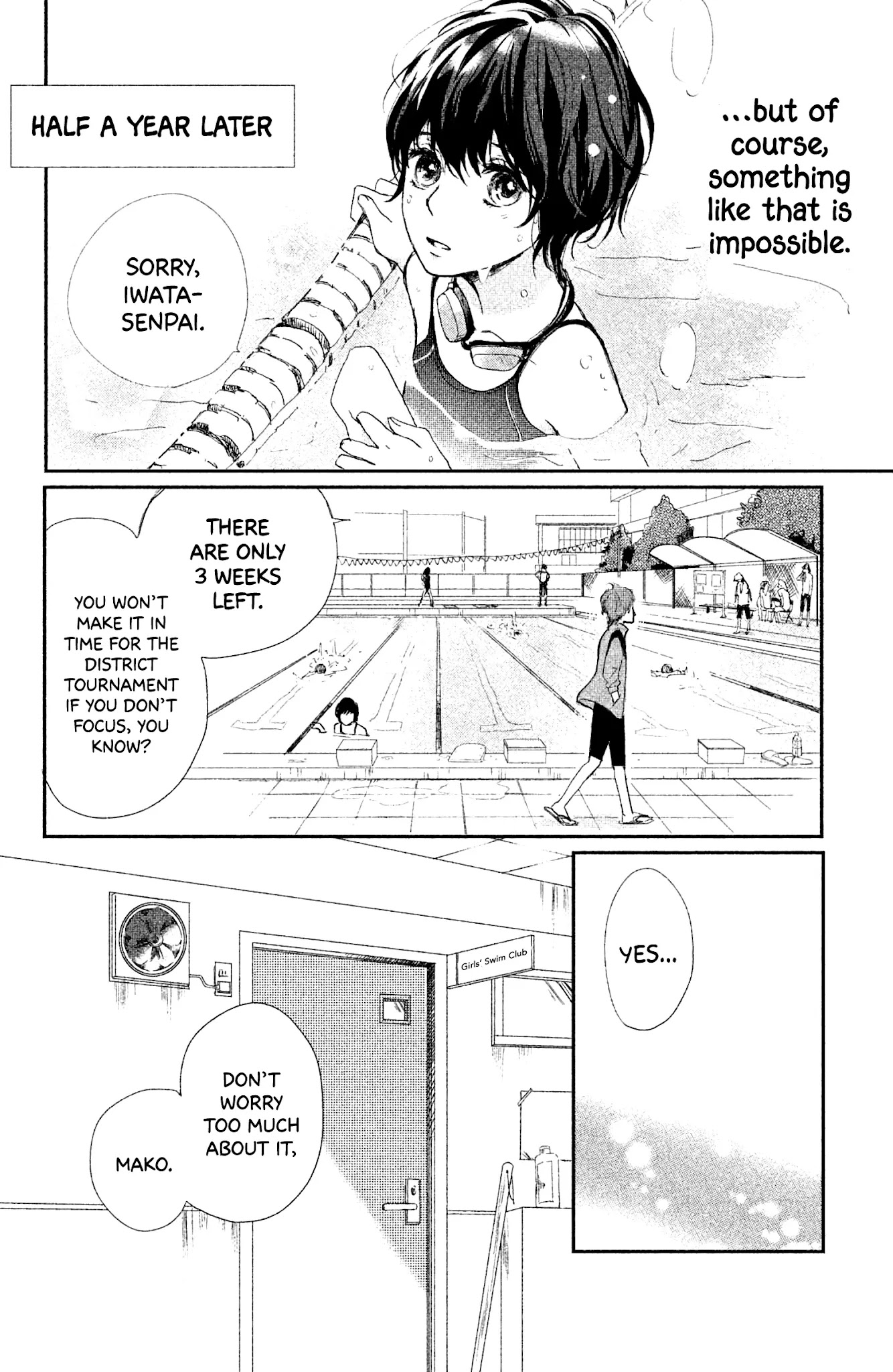 Atashi Kisushita Chapter 2 page 8 - Chapter 2: Kiss 2 - First Love Mermaid