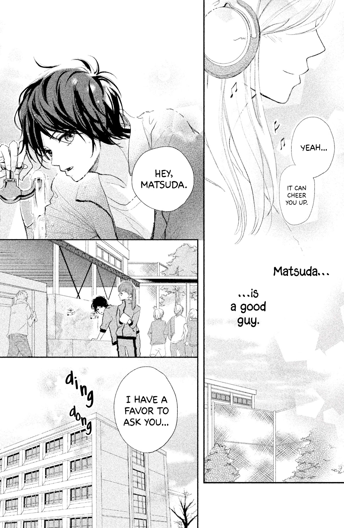 Atashi Kisushita Chapter 4 page 14 - Chapter 4: Kiss 4 - Stardust and Headphones