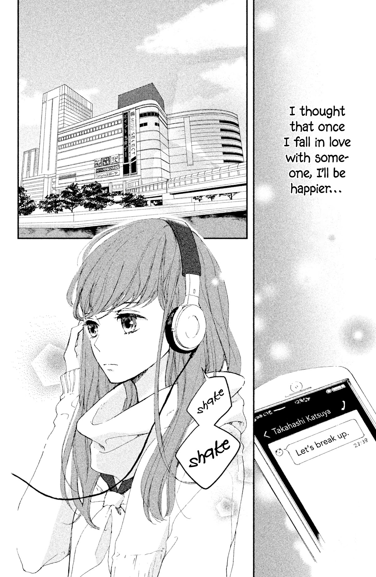 Atashi Kisushita Chapter 4 page 5 - Chapter 4: Kiss 4 - Stardust and Headphones