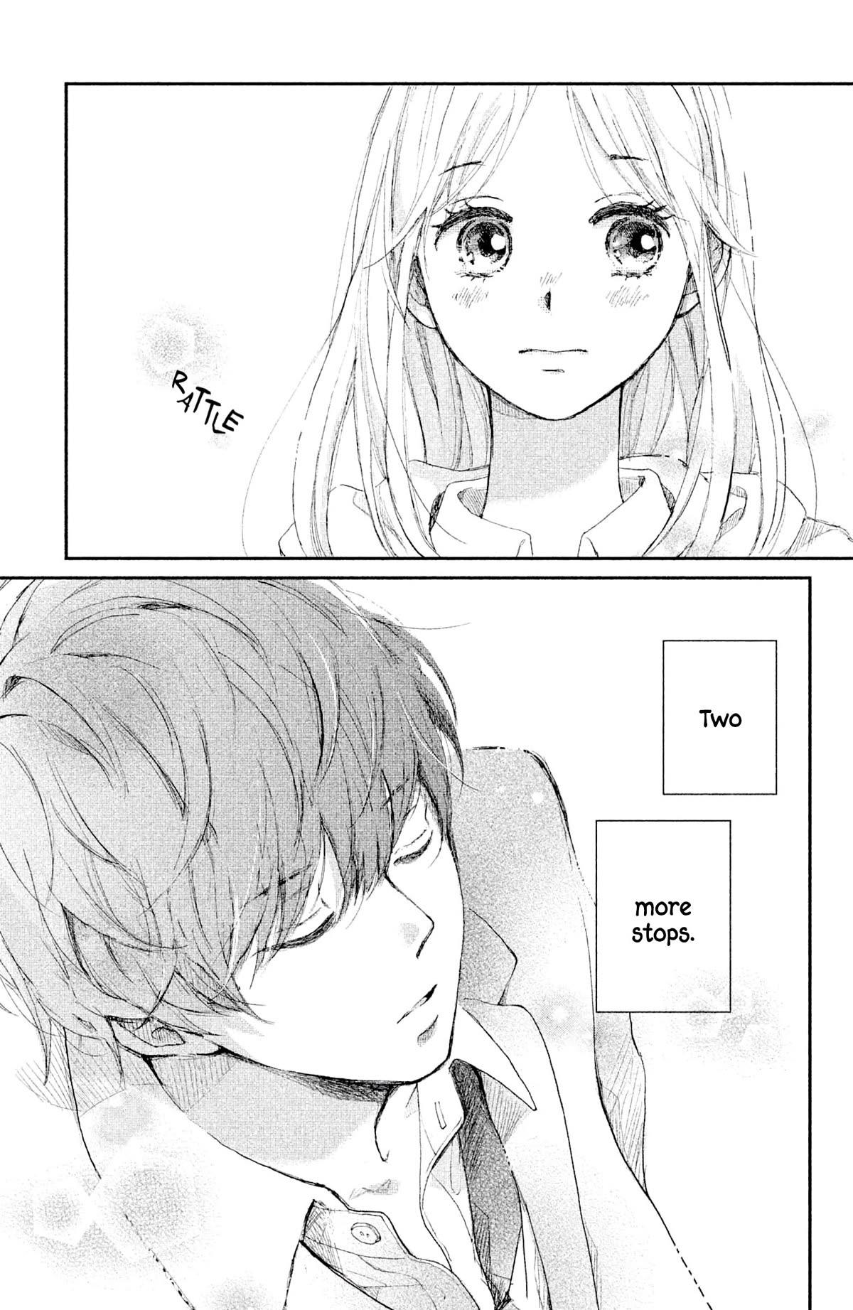 Atashi Kisushita Chapter 5 page 10 - Chapter 5: Kiss 1 - Sea-colored train