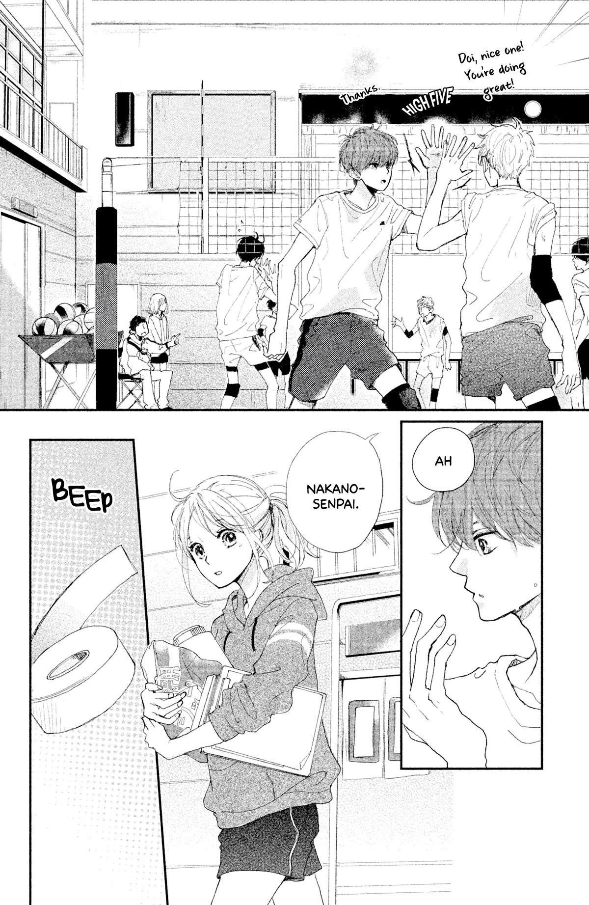 Atashi Kisushita Chapter 5 page 15 - Chapter 5: Kiss 1 - Sea-colored train