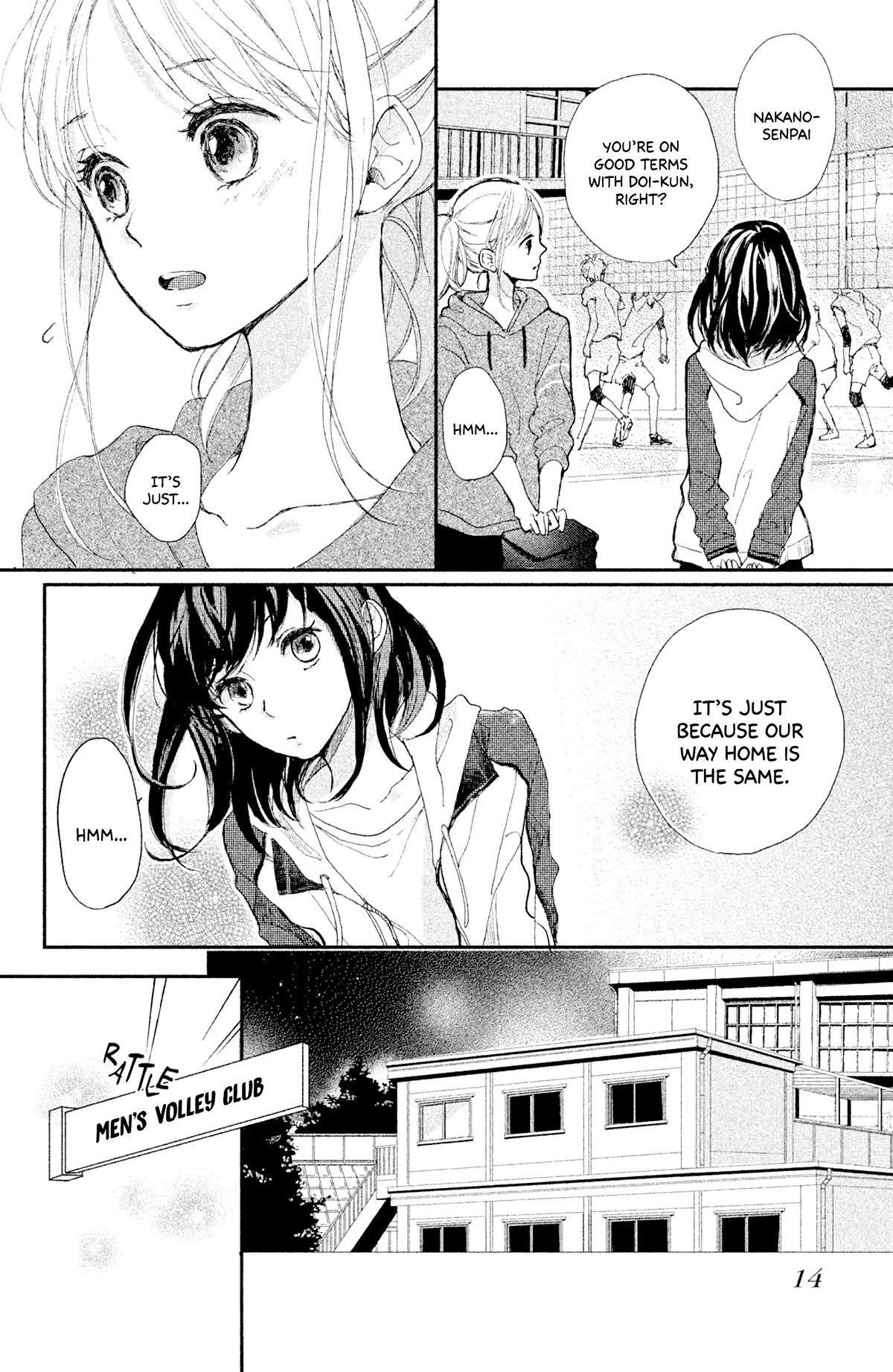 Atashi Kisushita Chapter 5 page 19 - Chapter 5: Kiss 1 - Sea-colored train