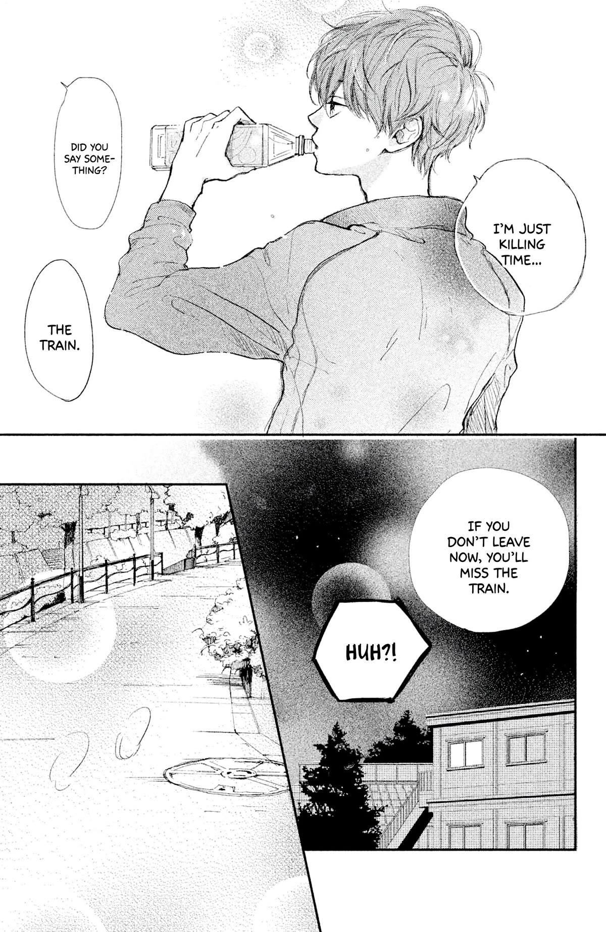 Atashi Kisushita Chapter 5 page 22 - Chapter 5: Kiss 1 - Sea-colored train