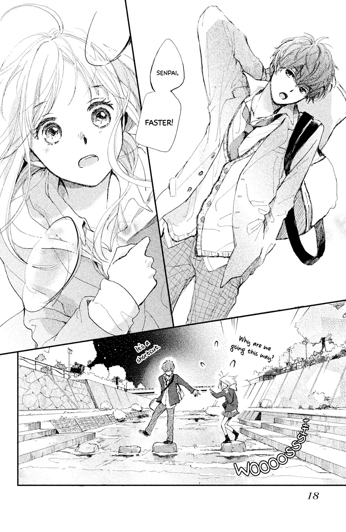 Atashi Kisushita Chapter 5 page 23 - Chapter 5: Kiss 1 - Sea-colored train
