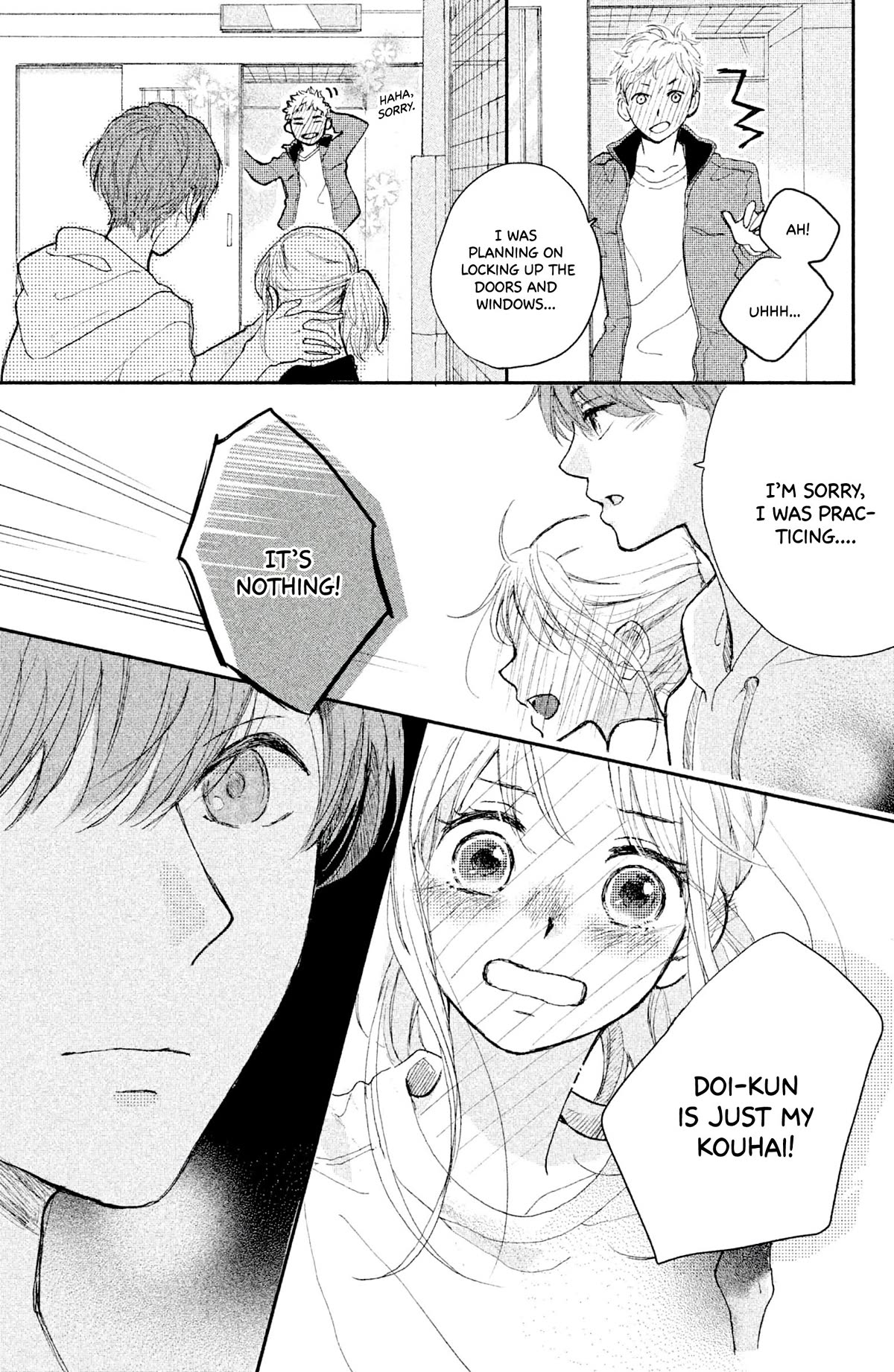 Atashi Kisushita Chapter 5 page 42 - Chapter 5: Kiss 1 - Sea-colored train