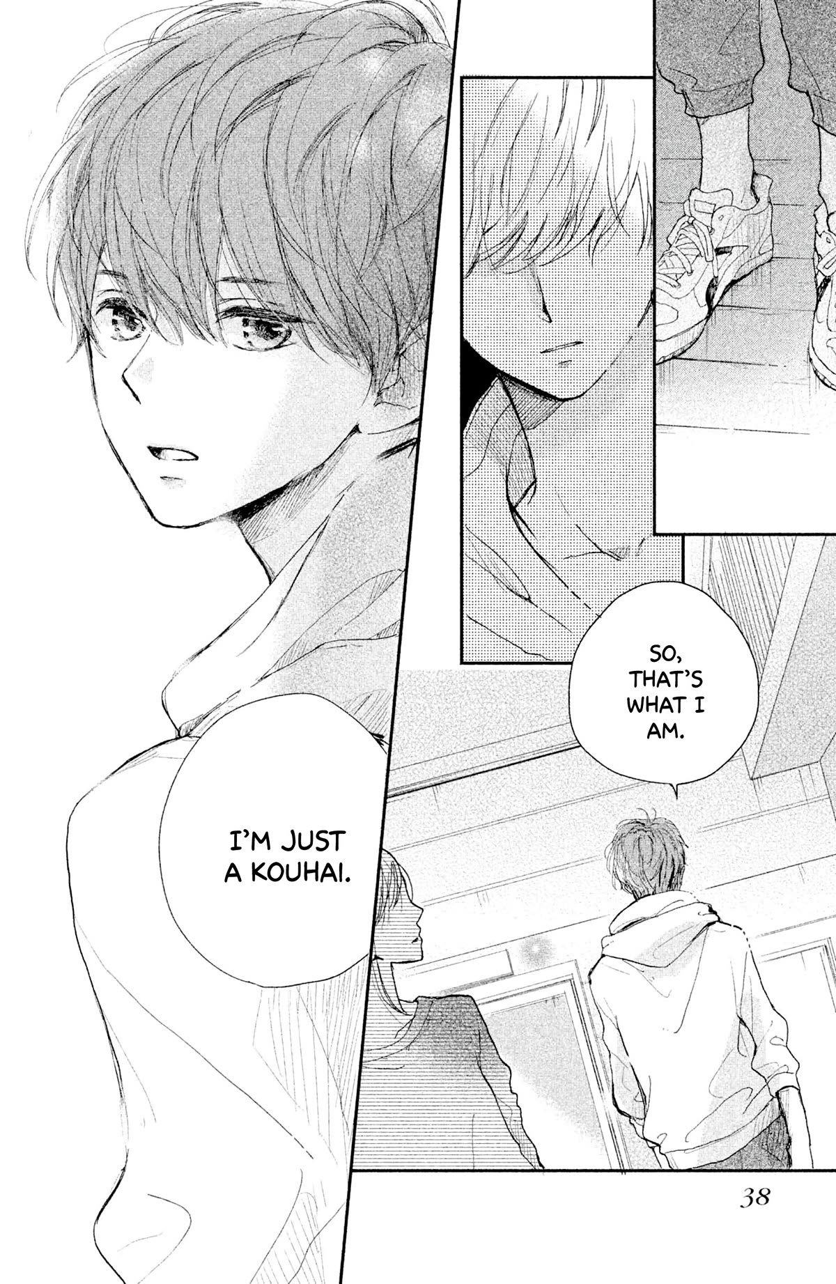 Atashi Kisushita Chapter 5 page 43 - Chapter 5: Kiss 1 - Sea-colored train