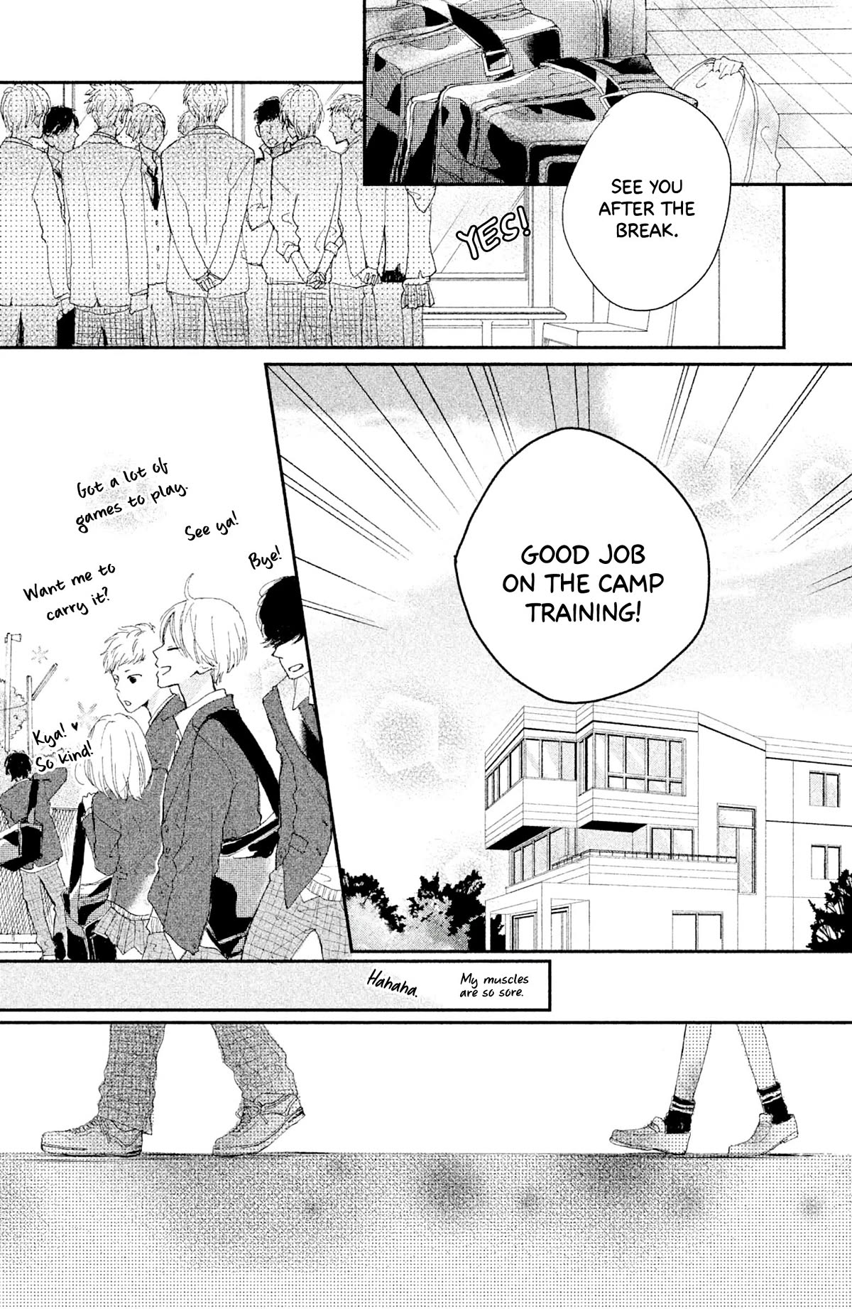 Atashi Kisushita Chapter 5 page 45 - Chapter 5: Kiss 1 - Sea-colored train