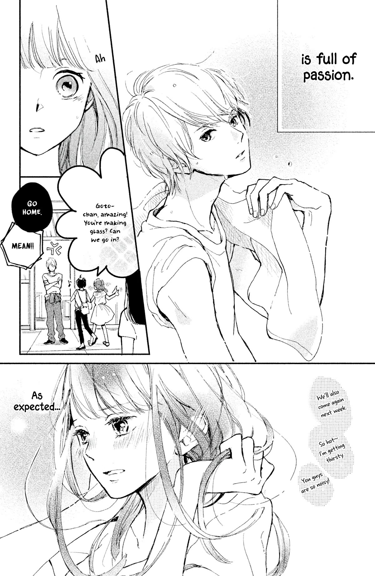 Atashi Kisushita Chapter 7 page 15 - Chapter 7: Kiss 3 - Blue