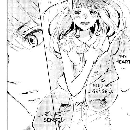 Atashi Kisushita Chapter 7: Kiss 3 - Blue cover