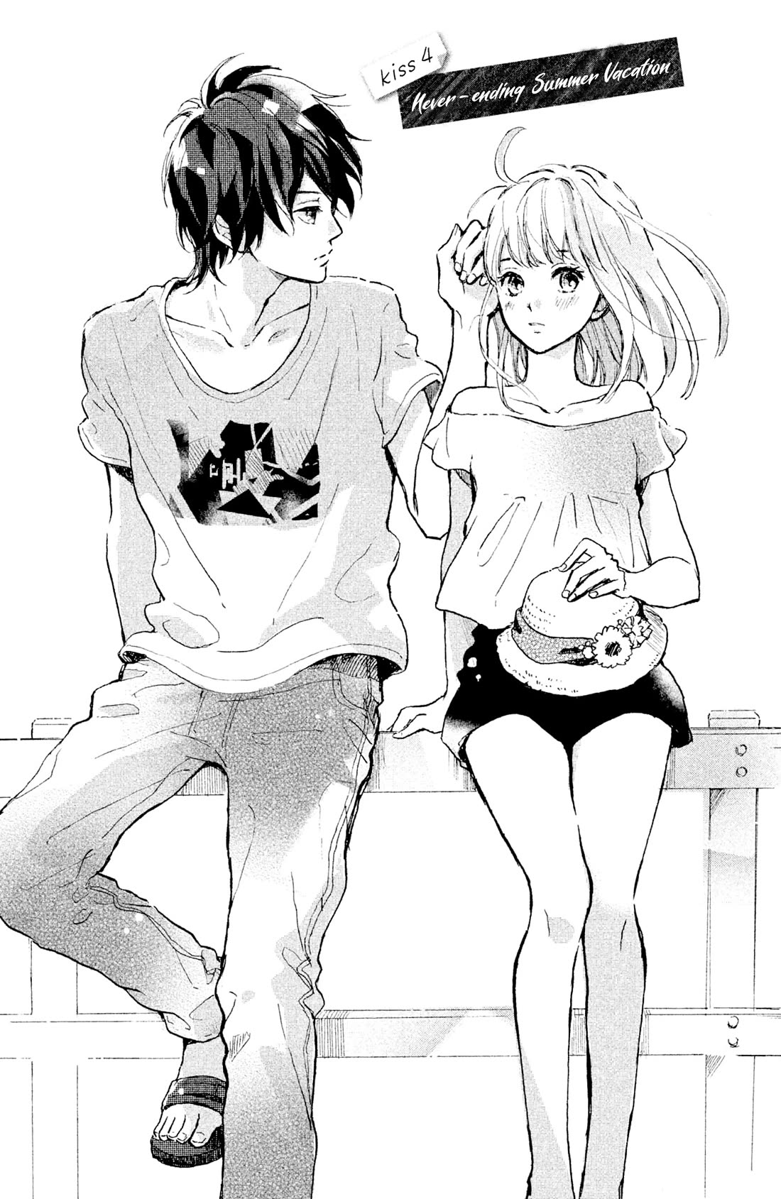 Atashi Kisushita Chapter 8 page 4 - Chapter 8: Kiss 4 - Never-ending Summer Vacation [END]