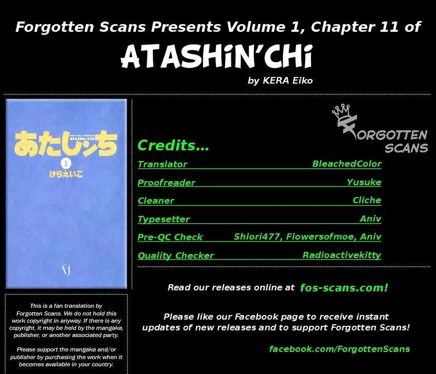Atashin'chi Chapter 11 page 1 - Chapter 11
