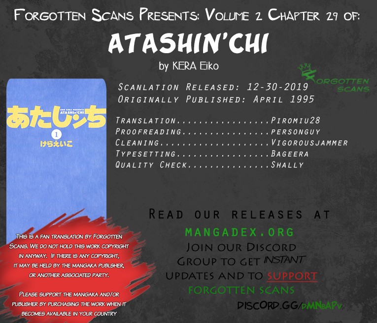 Atashin'chi Chapter 29 page 1 - Chapter 29