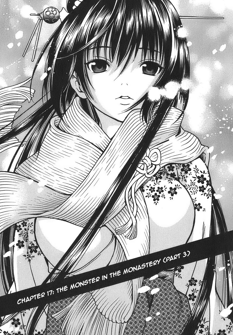 Ateya no Tsubaki Chapter 17 page 1 - Chapter 17: The monster of the monastery (part 3)