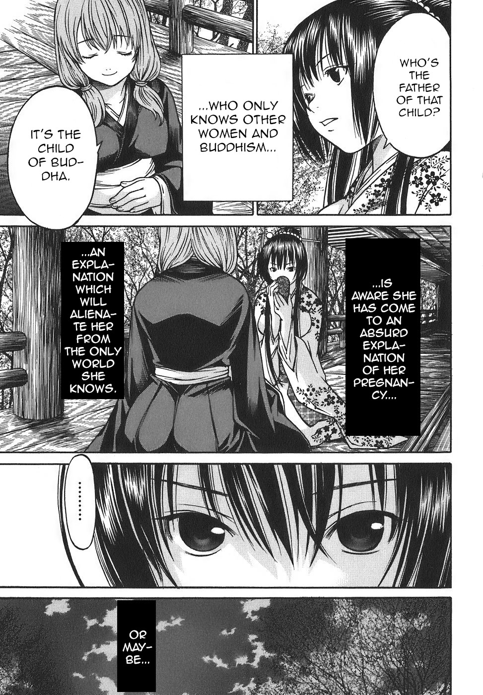 Ateya no Tsubaki Chapter 17 page 11 - Chapter 17: The monster of the monastery (part 3)