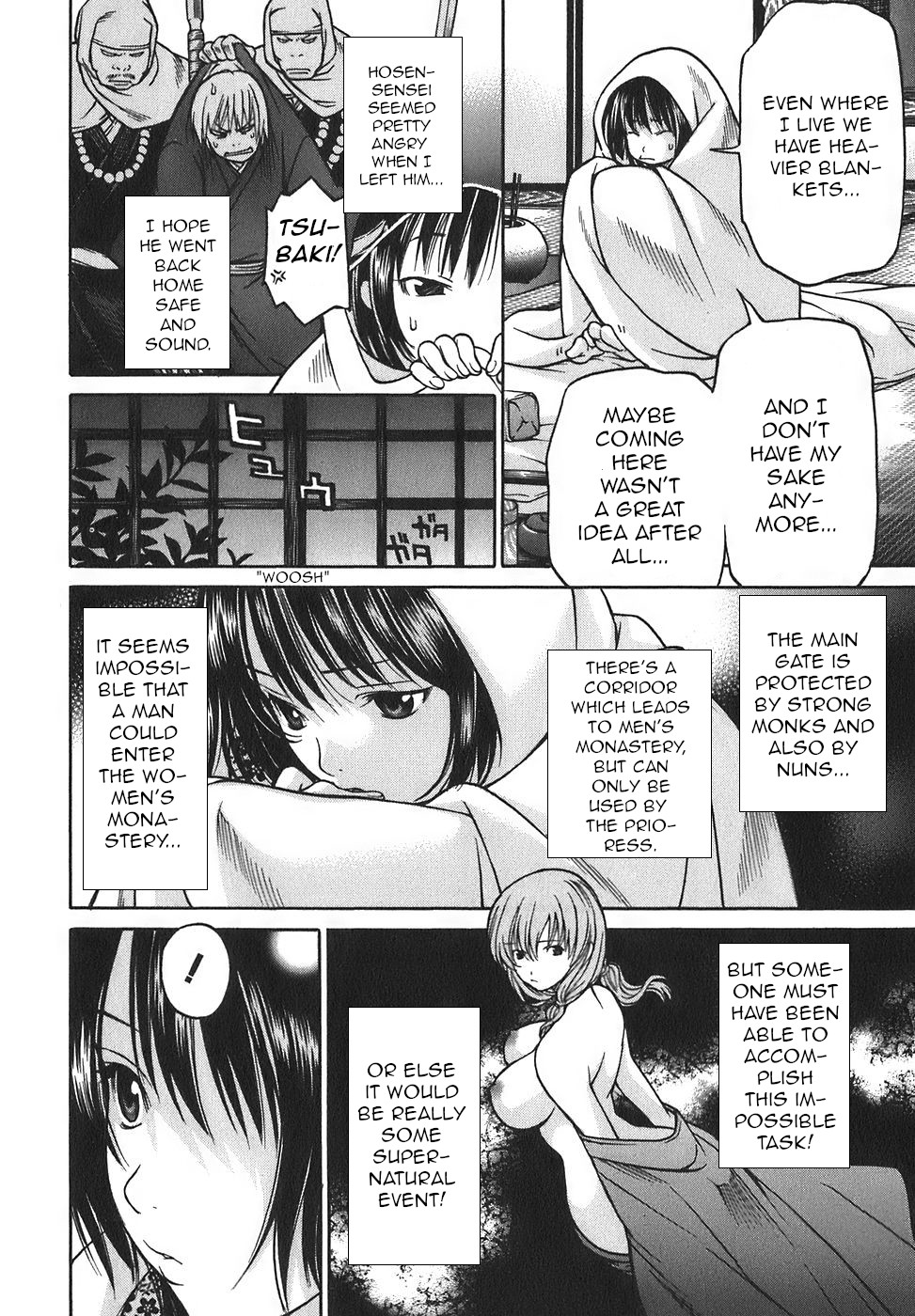 Ateya no Tsubaki Chapter 17 page 16 - Chapter 17: The monster of the monastery (part 3)