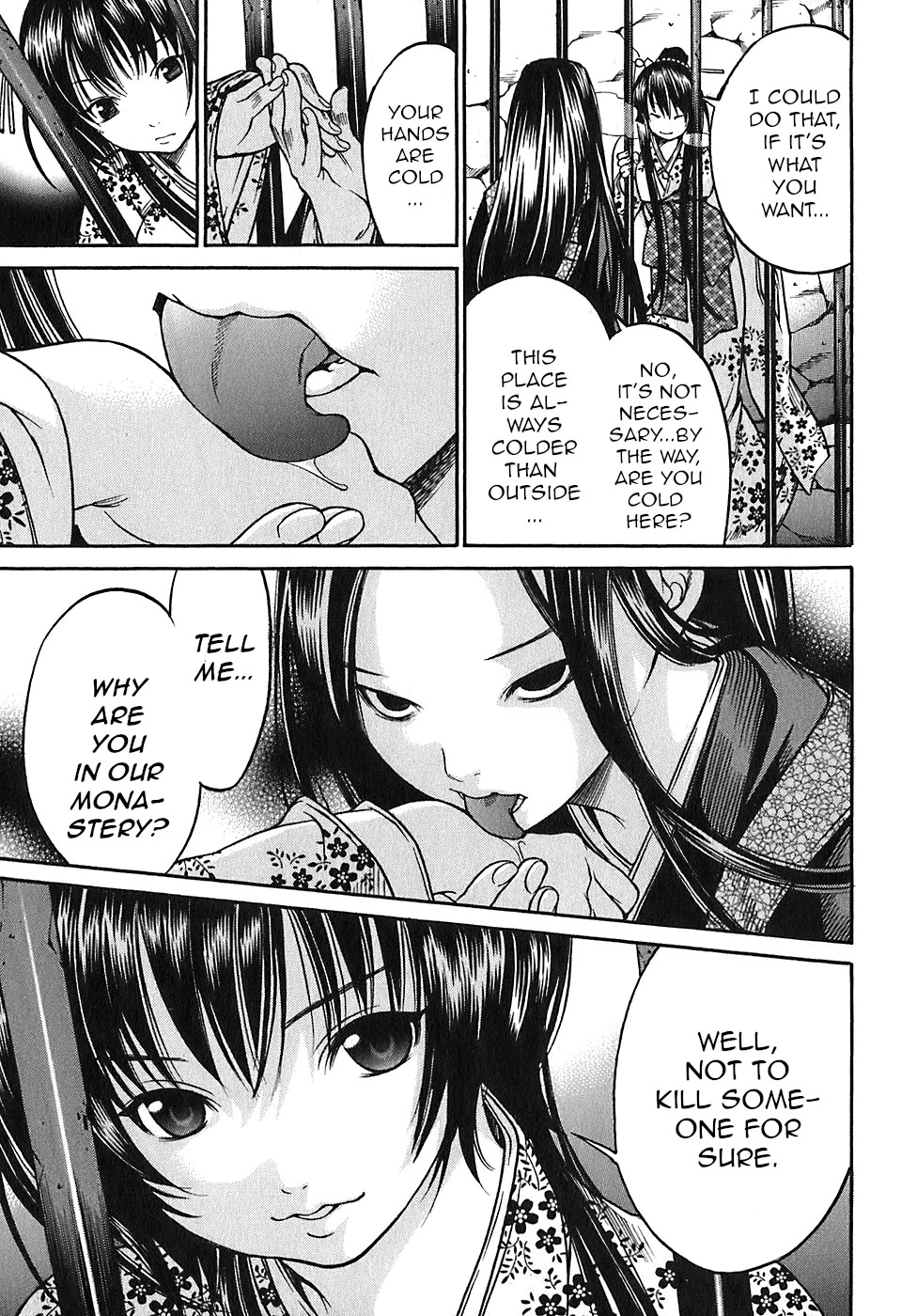 Ateya no Tsubaki Chapter 18 page 9 - Chapter 18: The monster of the monastery (part 4)