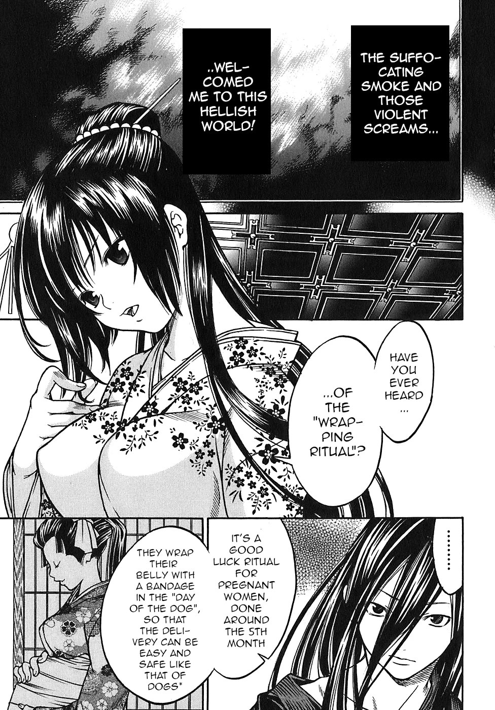Ateya no Tsubaki Chapter 21 page 5 - Chapter 21: The monster of the monastery (part 7)