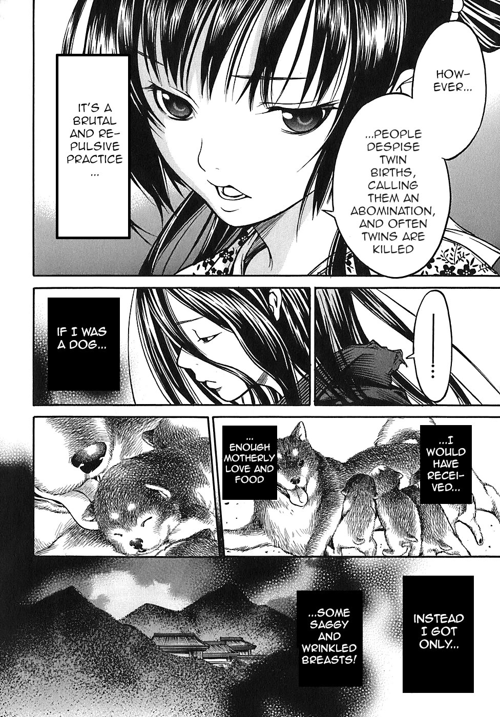 Ateya no Tsubaki Chapter 21 page 6 - Chapter 21: The monster of the monastery (part 7)