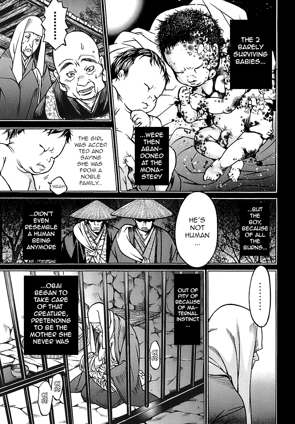 Ateya no Tsubaki Chapter 21 page 7 - Chapter 21: The monster of the monastery (part 7)