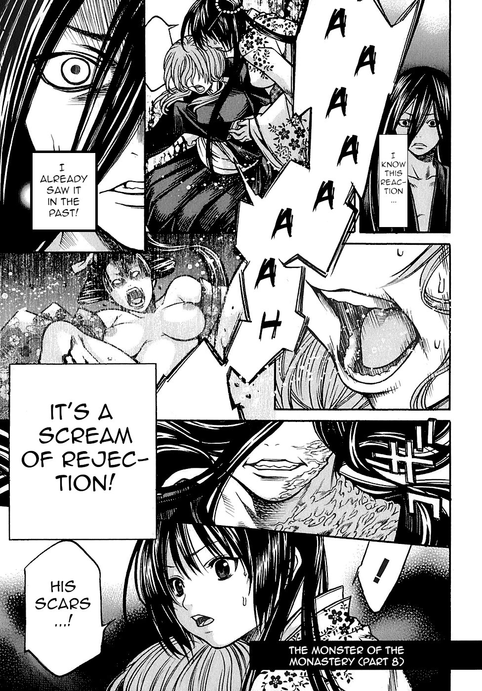 Ateya no Tsubaki Chapter 22 page 1 - Chapter 22: The monster of the monastery (part 8)