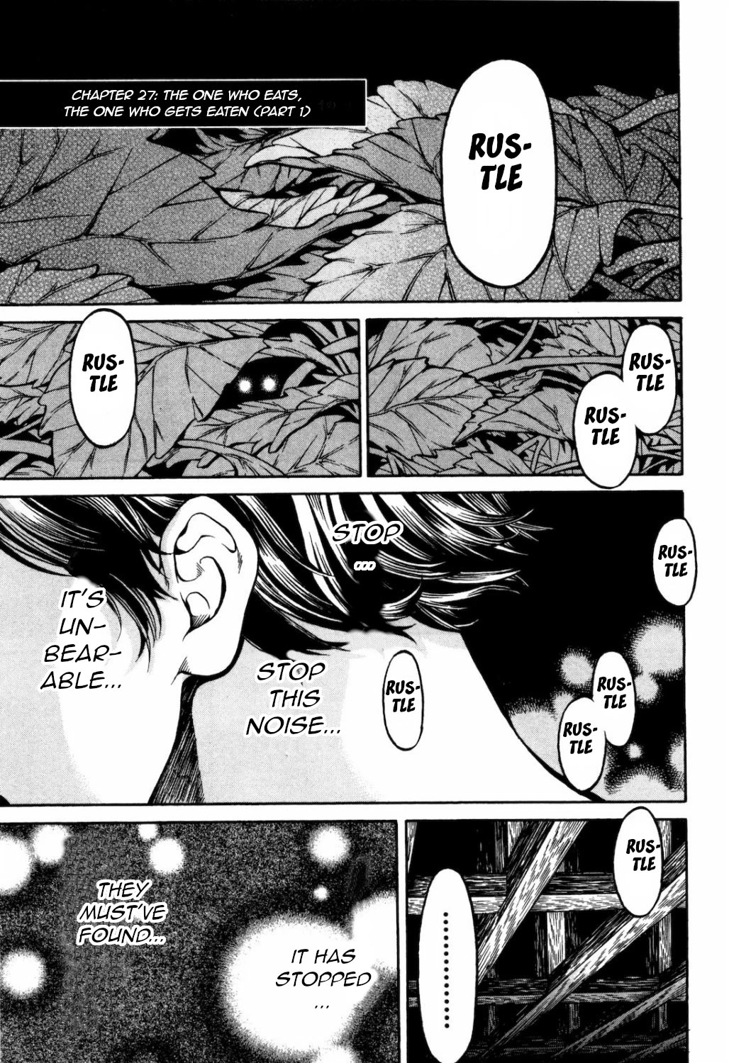 Ateya no Tsubaki Chapter 27 page 5 - Chapter 27: The one who eats, the one who gets eaten (part 1)