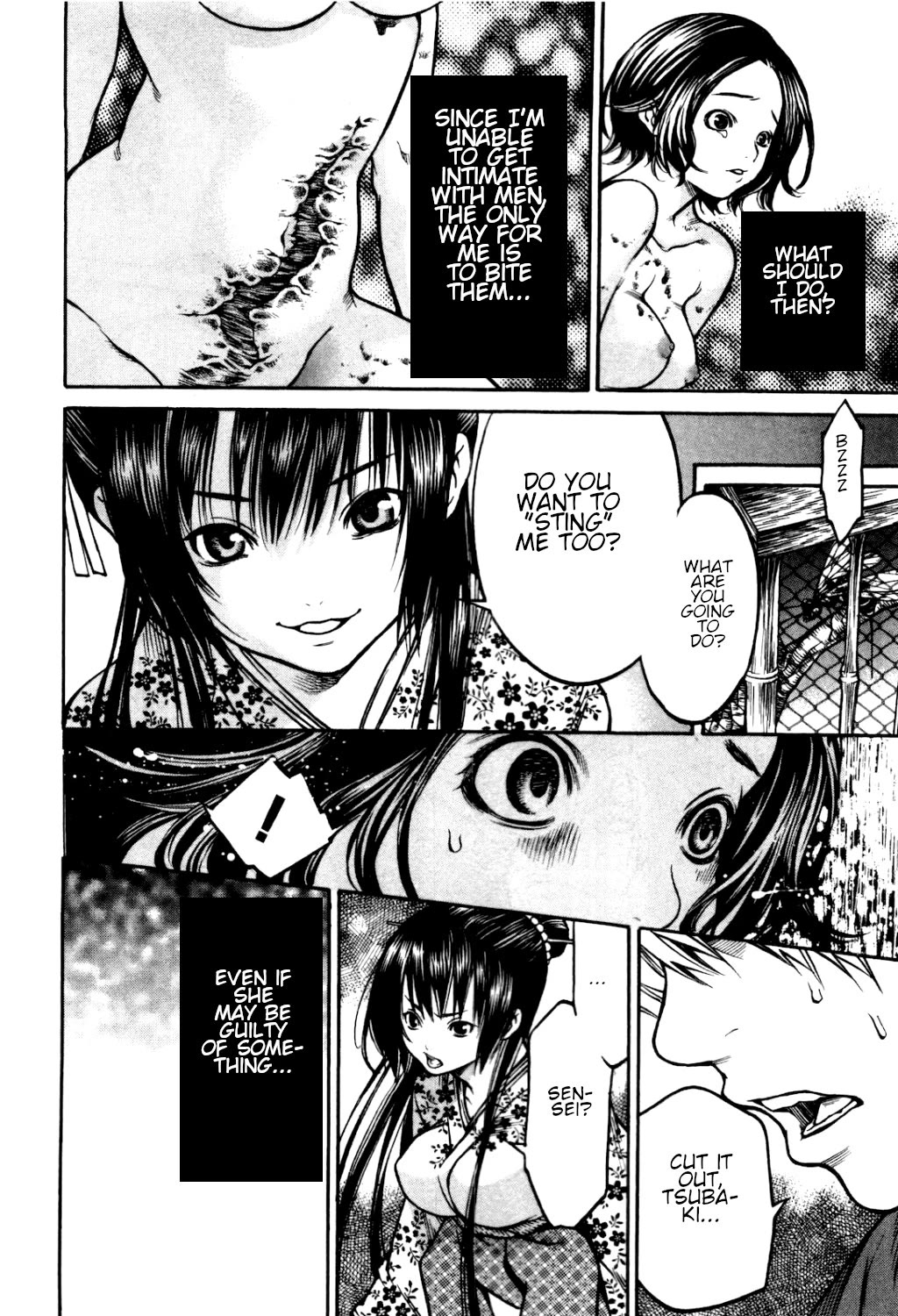 Ateya no Tsubaki Chapter 35 page 6 - Chapter 35: The one who eats, the one who gets eaten (part 9)