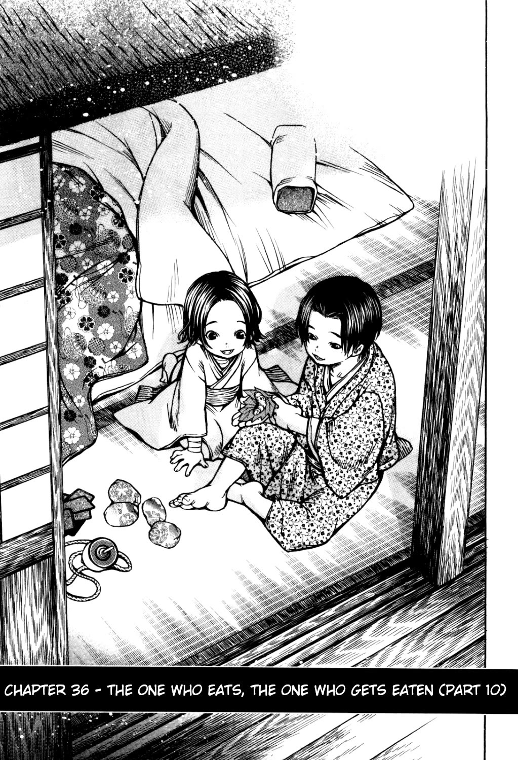 Ateya no Tsubaki Chapter 36 page 1 - Chapter 36: The one who eats, the one who gets eaten (part 10)