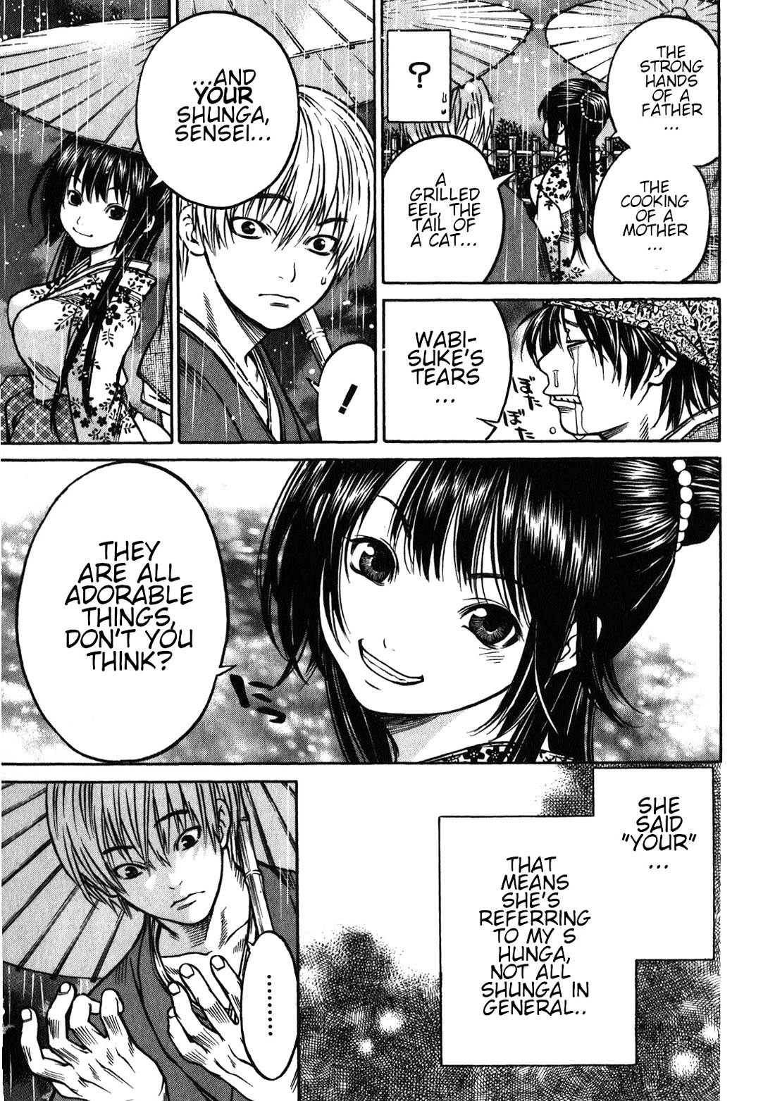 Ateya no Tsubaki Chapter 38 page 15 - Chapter 38: A love under the rain (part 2)