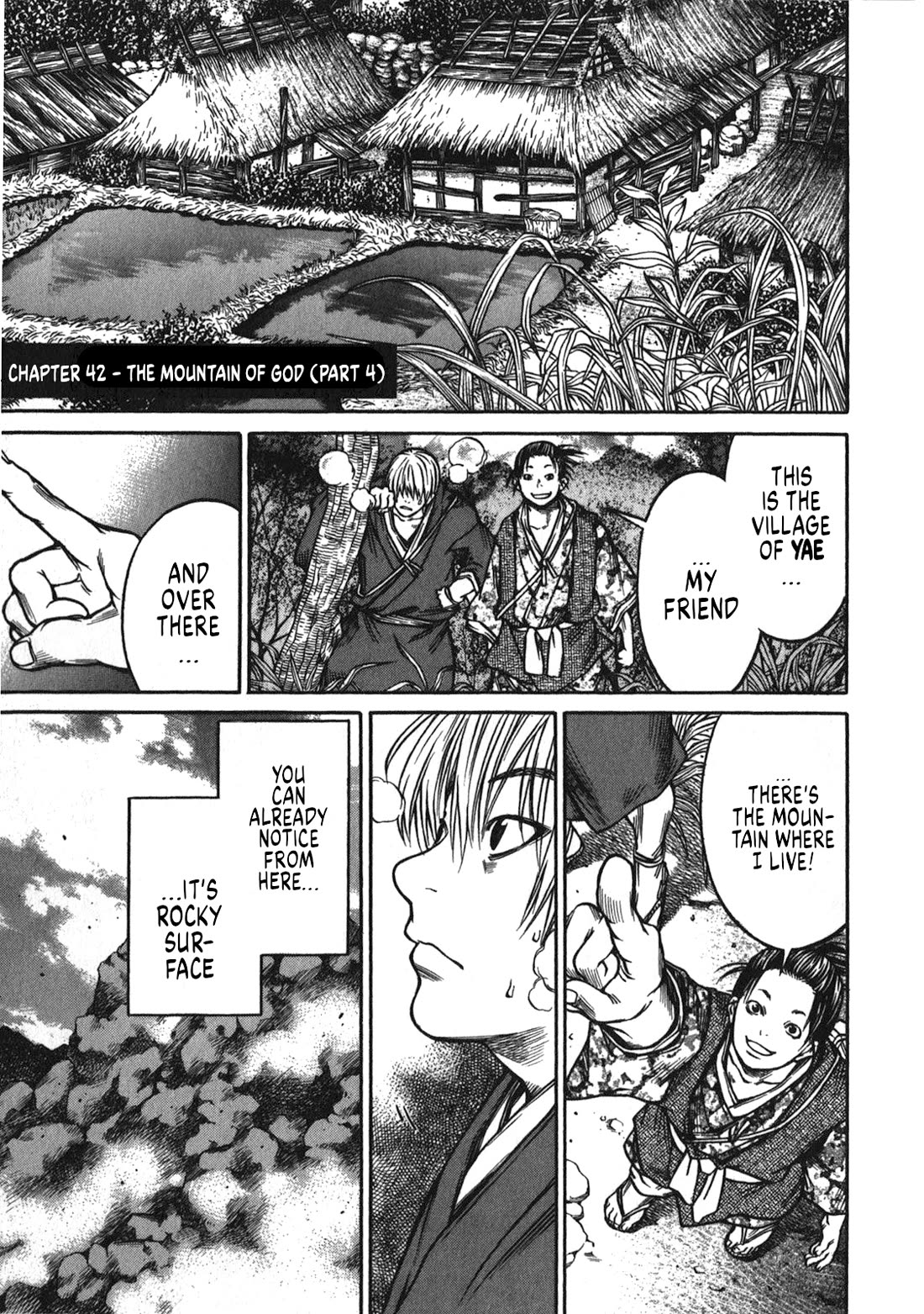 Ateya no Tsubaki Chapter 42 page 1 - Chapter 42: The Mountain of God (part 4)