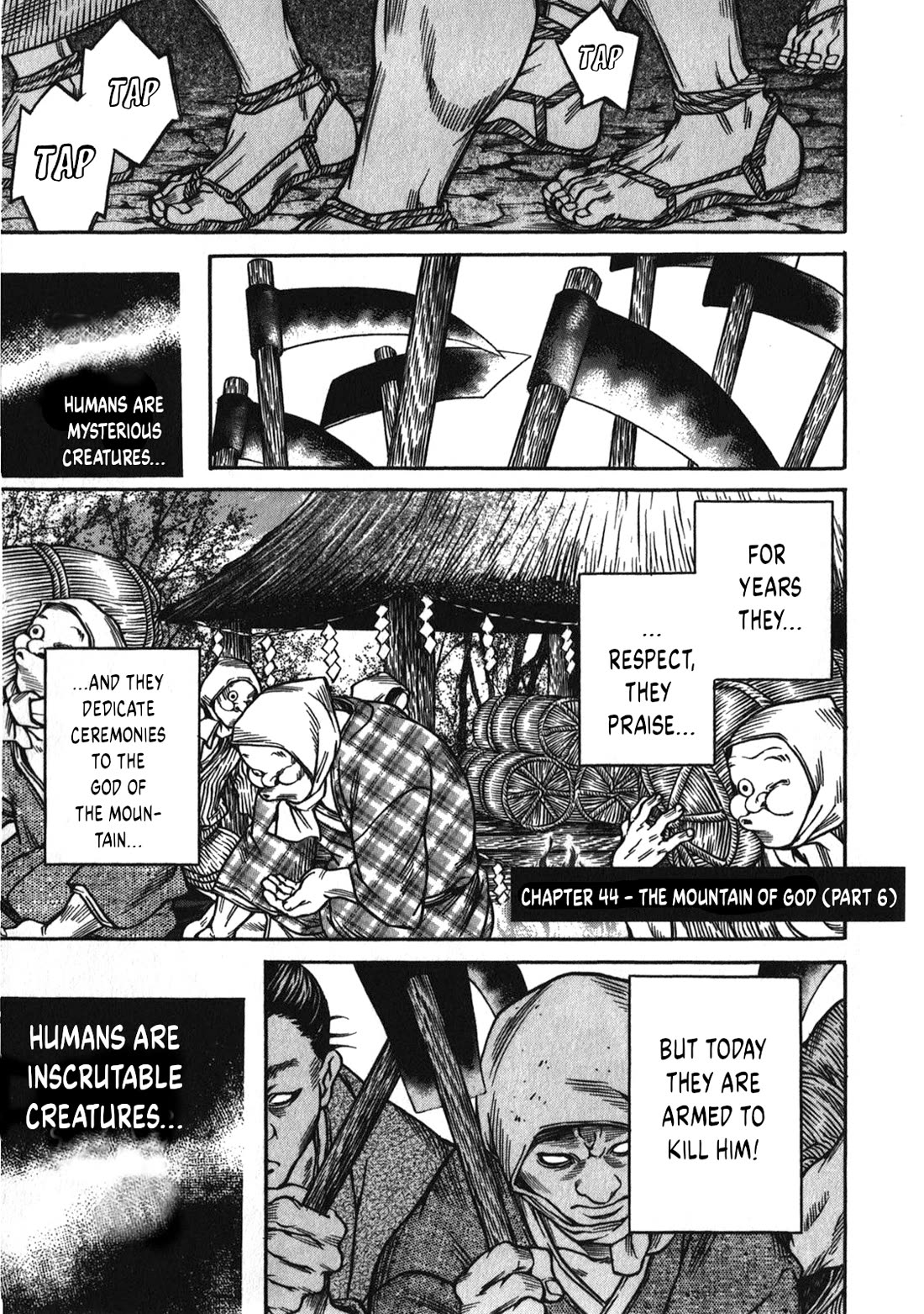 Ateya no Tsubaki Chapter 44 page 1 - Chapter 44: The Mountain of God (part 6)