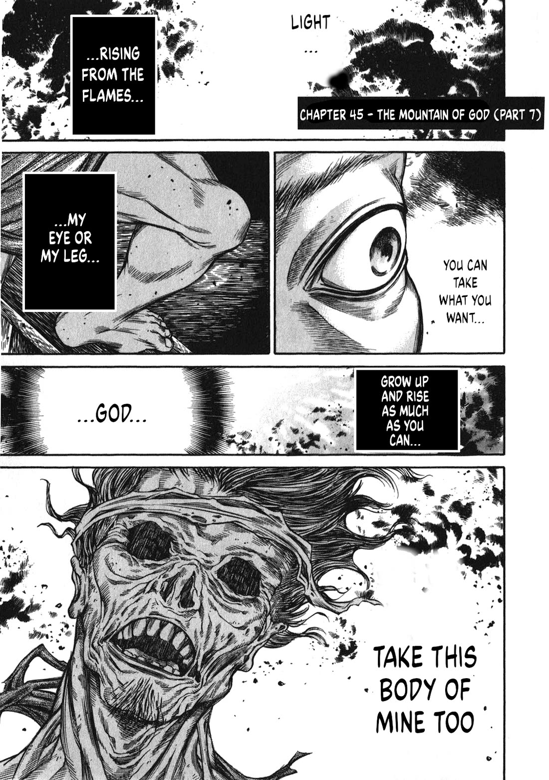 Ateya no Tsubaki Chapter 45 page 1 - Chapter 45: The Mountain of God (part 7)