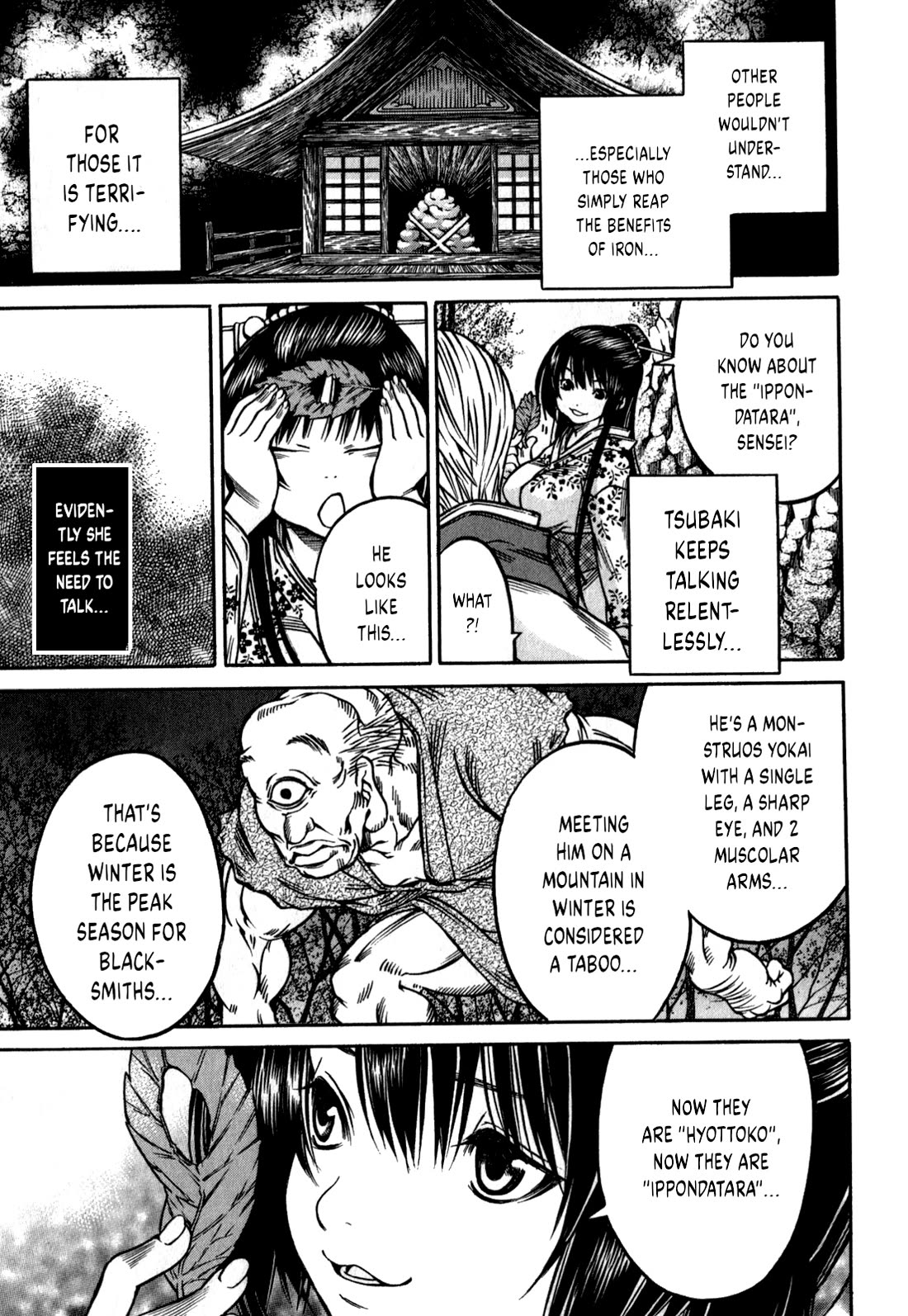 Ateya no Tsubaki Chapter 49 page 9 - Chapter 49: The Mountain of God (part 11)