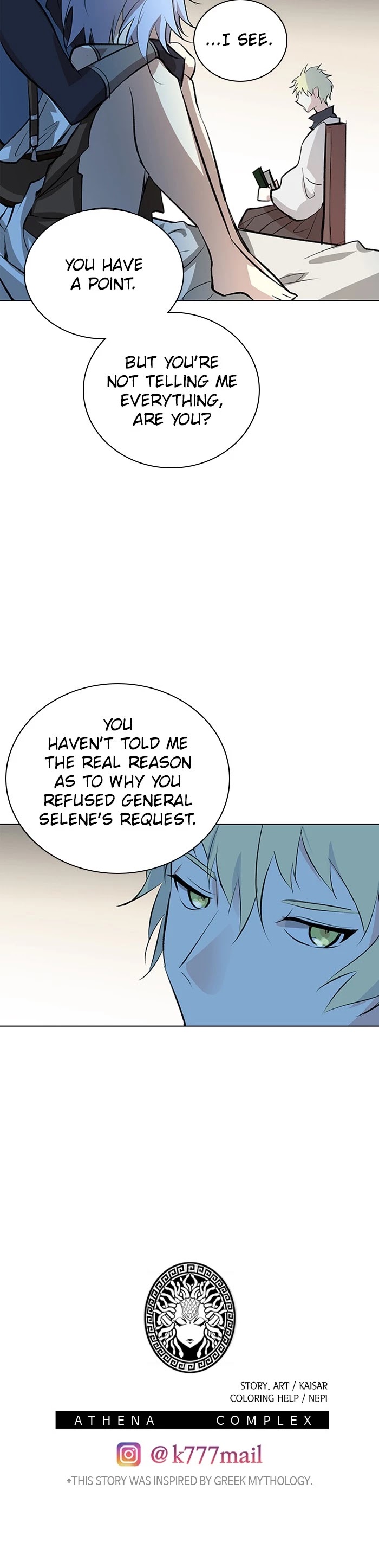 Athena Complex Chapter 145 page 32 - Chapter 145: (S2) Ep.40 - Heaven And Earth (2)