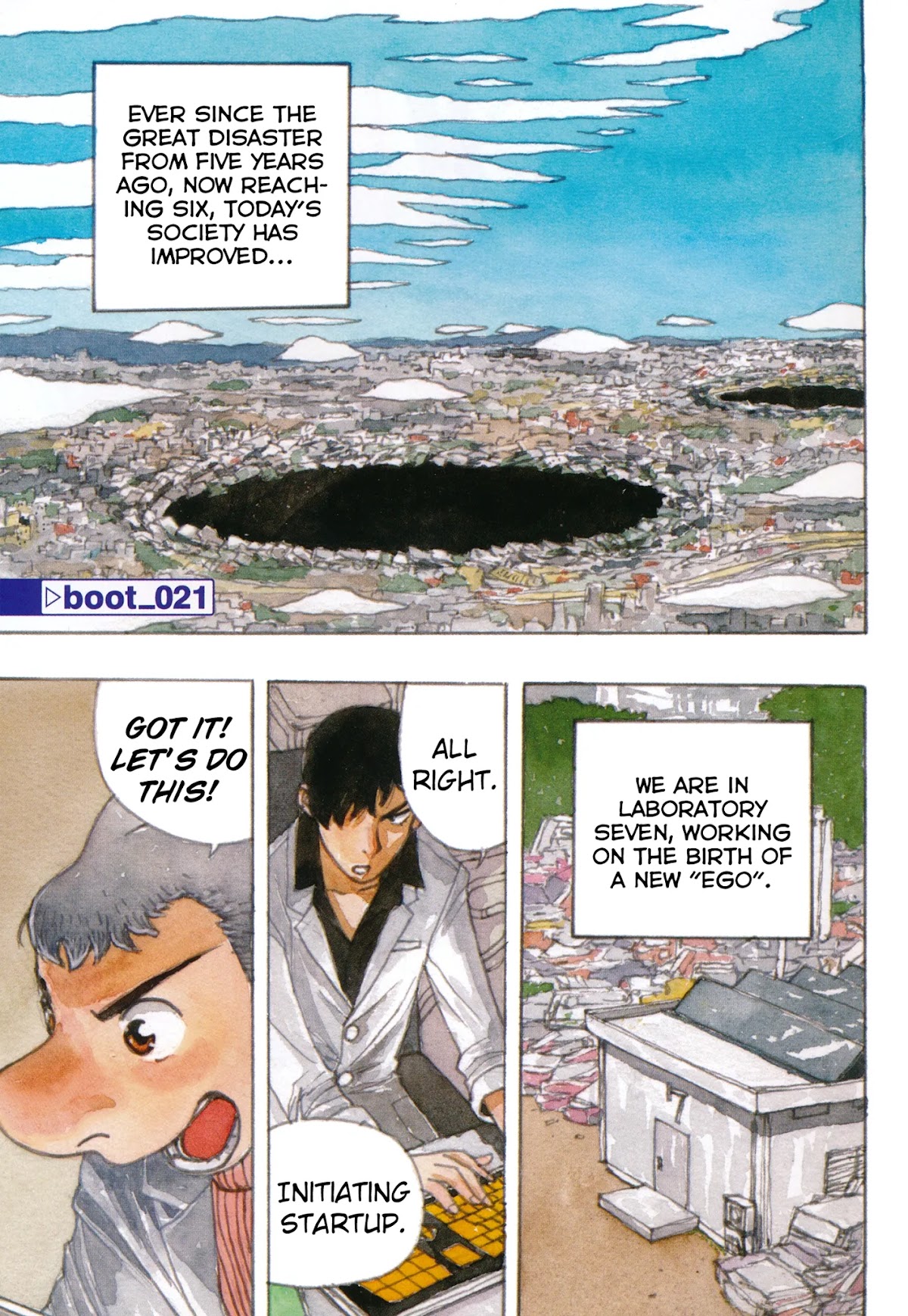 Atom - The Beginning Chapter 21 page 6 - Chapter 21: Boot_021
