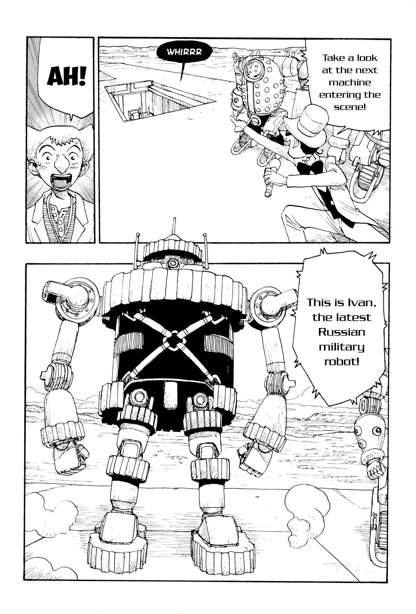Atom - The Beginning Chapter 24 page 40 - Chapter 24: Boot_024
