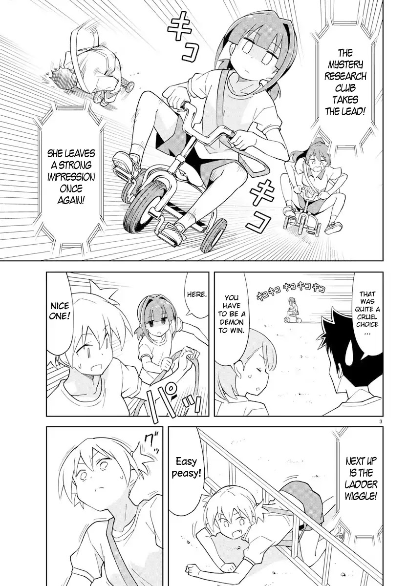 Atsumare! Fushigi Kenkyu-bu Chapter 100 page 4 - Chapter 100: The Mystery of Obstacle Courses